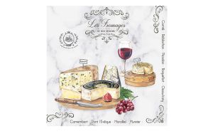 Салфетка LES FROMAGES R0414#LFSF