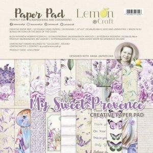 Комплект дизайнерска хартия - MY SWEET PROVENCE Creative Paper Pad - 10 листа