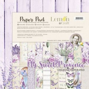 Комплект дизайнерска хартия - MY SWEET PROVENCE Creative Paper Pad - 10 листа