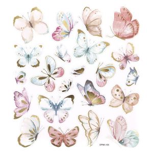 Стикери Брокат - Boho Butterflies -  22 бр.