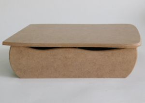 Кутия с 6 разделения - 25,00 х 21,50 х 6,50 см