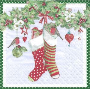 Салфетка Christmas Stockings 314572