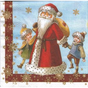 Салфетка Santa and Kids 593900