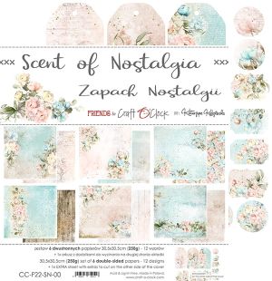 Комплект дизайнерска хартия - SCENT OF NOSTALGIA - 6 листа