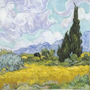 Салфетка Van Gogh: Wheatfield 13313685