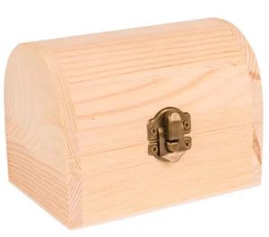 Дървена кутия – КОВЧЕЖЕ - 12,00 х 8,00 х 9,00 см