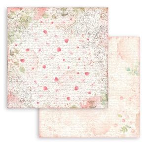 Комплект дизайнерска хартия - Rose Parfum Background selection - 10 листа