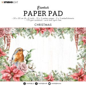 Комплект дизайнерска хартия - Christmas Essentials - 36 листа