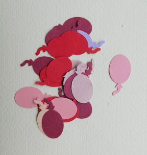 Микс малки балони Розово - 20 бр