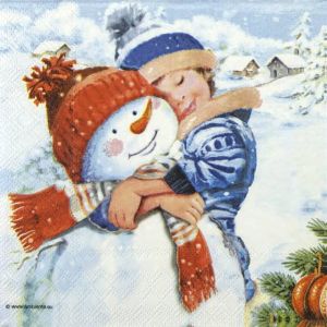 Салфетка Sweet Snowman 33316485