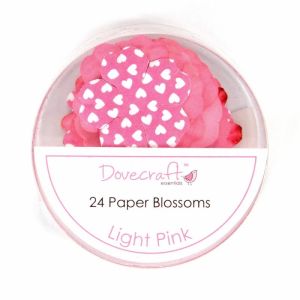 Цветя - Light Pink - 24 бр