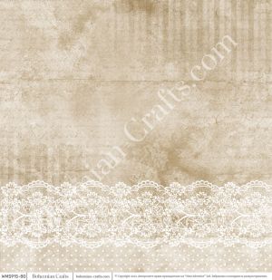 Комплект дизайнерска хартия - Wedding magnolias Basic - 10 листа