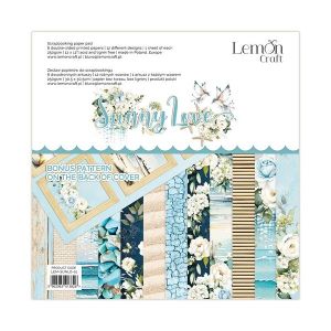 Комплект дизайнерска хартия - SUNNY LOVE - 6 листа