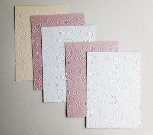 Перлени заготовки за картички с релеф - Микс- 5 бр.