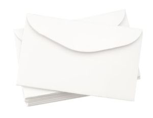 Комплект пликове - White MINI - 10 бр. - 6,00 х 9,50 см