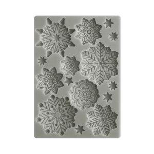 Силиконов молд - Snowflakes - 10,50 х 14,80 см
