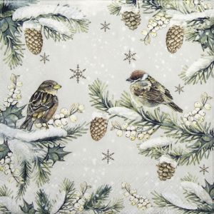 Салфетка Sparrows in Snow 33314740