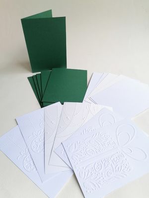 Комплект за  картички - Класическа Коледа - 18 бр. - 10,00 х 14,50 см