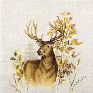 Салфетка Hunted Deer cream 1011860