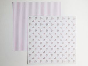 Комплект дизайнерска хартия - Nina - 24 двустранни листа