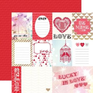 Kомплект за картички - Lucky in Love- 22 части