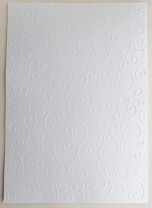 Перлени Релефни картони - Swirls - А4
