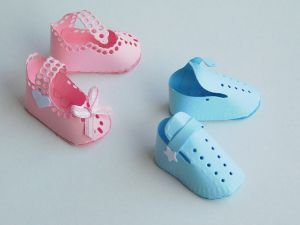 Заготовка за 3D Бебешки обувки - 4 бр.