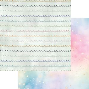 Комплект дизайнерска хартия - HAPPY TIME - 6 листа