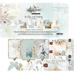 Комплект дизайнерска хартия - In the Morning - 6 листа