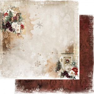 Комплект дизайнерска хартия - Wonderful Christmas Time - 12 листа