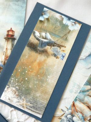 Заготовки за картички - Emerald Tales - 9 елемента