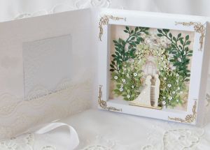 Мини Цвятя - Бяло - три размера - 210 бр.