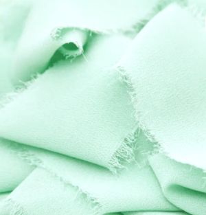 Панделка Ретро Копринен Шифон - Mint - 4 см / 5.00 м.