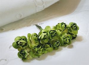 Розички - Зелено-бяло (мини) - 1,60 см