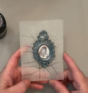 Напукващ медиум за стъкло  ( кракле ) - матиращ - 2х25мл.