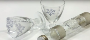 Напукващ медиум за стъкло  ( кракле ) - матиращ - 2х25мл.