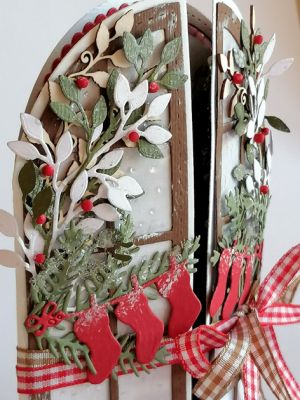 Борови клонки и имел - 6 елемента