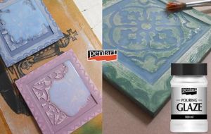 Лак Стъклен ефект - Pouring glaze - 100 ml.