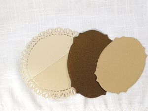 Перлени Заготовки Rocking Lace - Златно и Бронз - 3 бр.