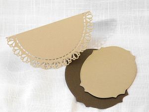 Перлени Заготовки Rocking Lace - Златно и Бронз - 3 бр.