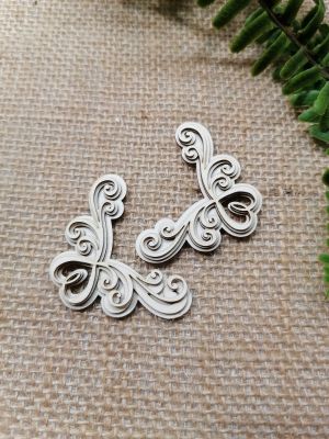 Многопластов 3D Ъгъл - 4,50 х 4,50 см - 2 бр.