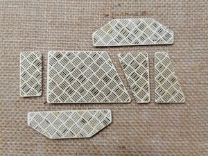 Елементи - Релефна ламарина - 6 бр.