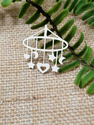 Бебешки истории - Бебешка въртешка - 4,00 х 4,00 см- 10 бр.