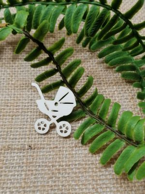 Бебешки истории - Бебешка количка - 3,50 х 4,00 см - 10 бр.