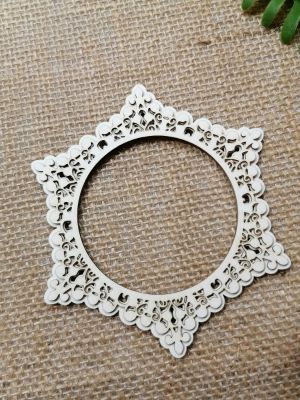 Многопластова 3D Рамка Кръг - 11 см