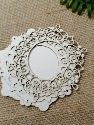 Многопластова 3D Рамка Кръг - 10,00 см