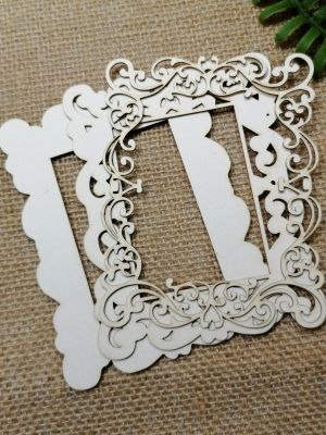 Многопластова 3D Рамка Правоъгълник- 9,50 х 12,00 см