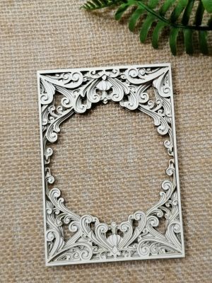 Многопластова 3D Рамка Правоъгълник- 9,00 х 12,00 см