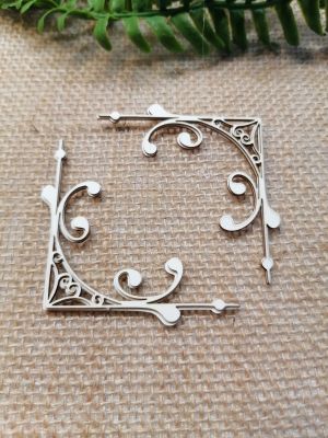 Многопластов 3D Ъгъл - 5,50 х 5,50 см - 2 бр.