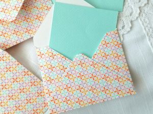 Комплект пликове с вложки - Цветен микс - 8,50 х 10,50 см - 4 бр.